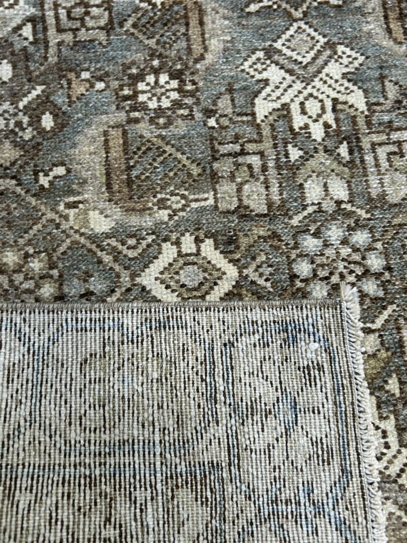 Vintage Persian Malayer Runner — 3′ × 9′ - Image 5