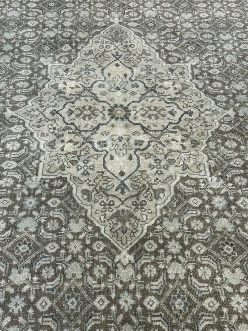 Vintage Persian Tabriz Rug — 10′1″ × 11′7″ - Image 2