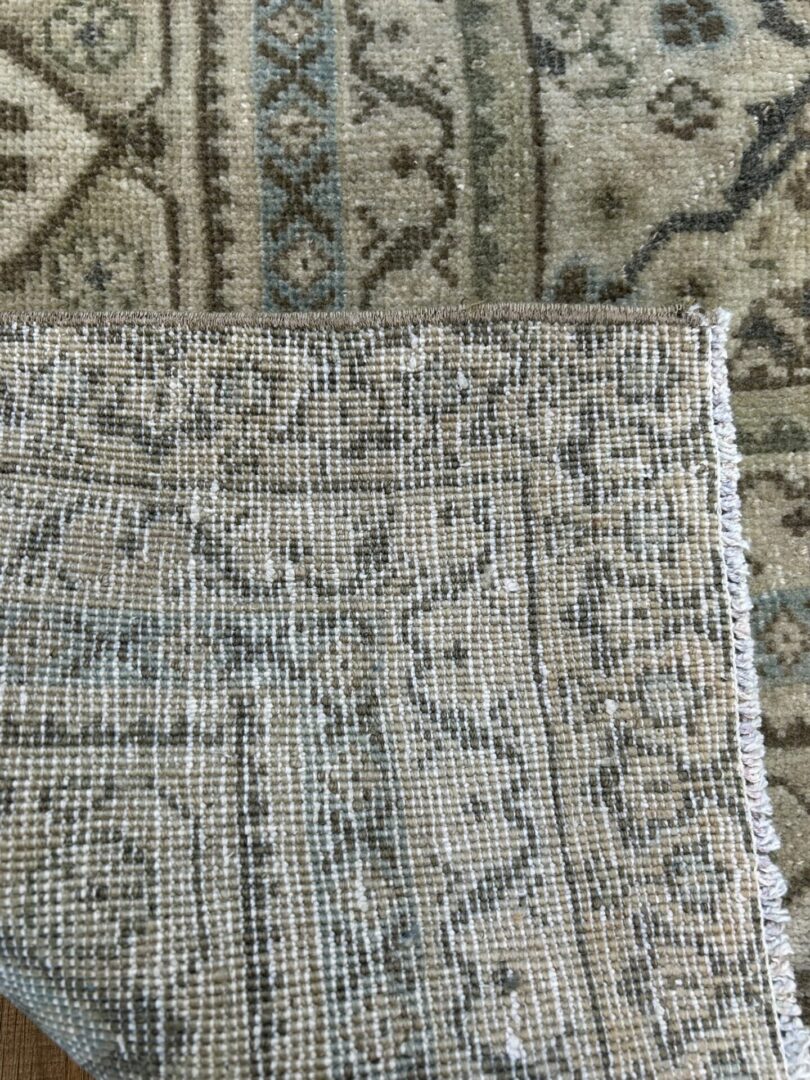Vintage Persian Tabriz Rug — 10′1″ × 11′7″ - Image 6